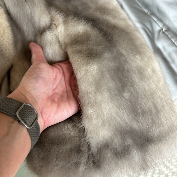 Genuine Mink Vintage Natural Blue - Picture 9 of 14